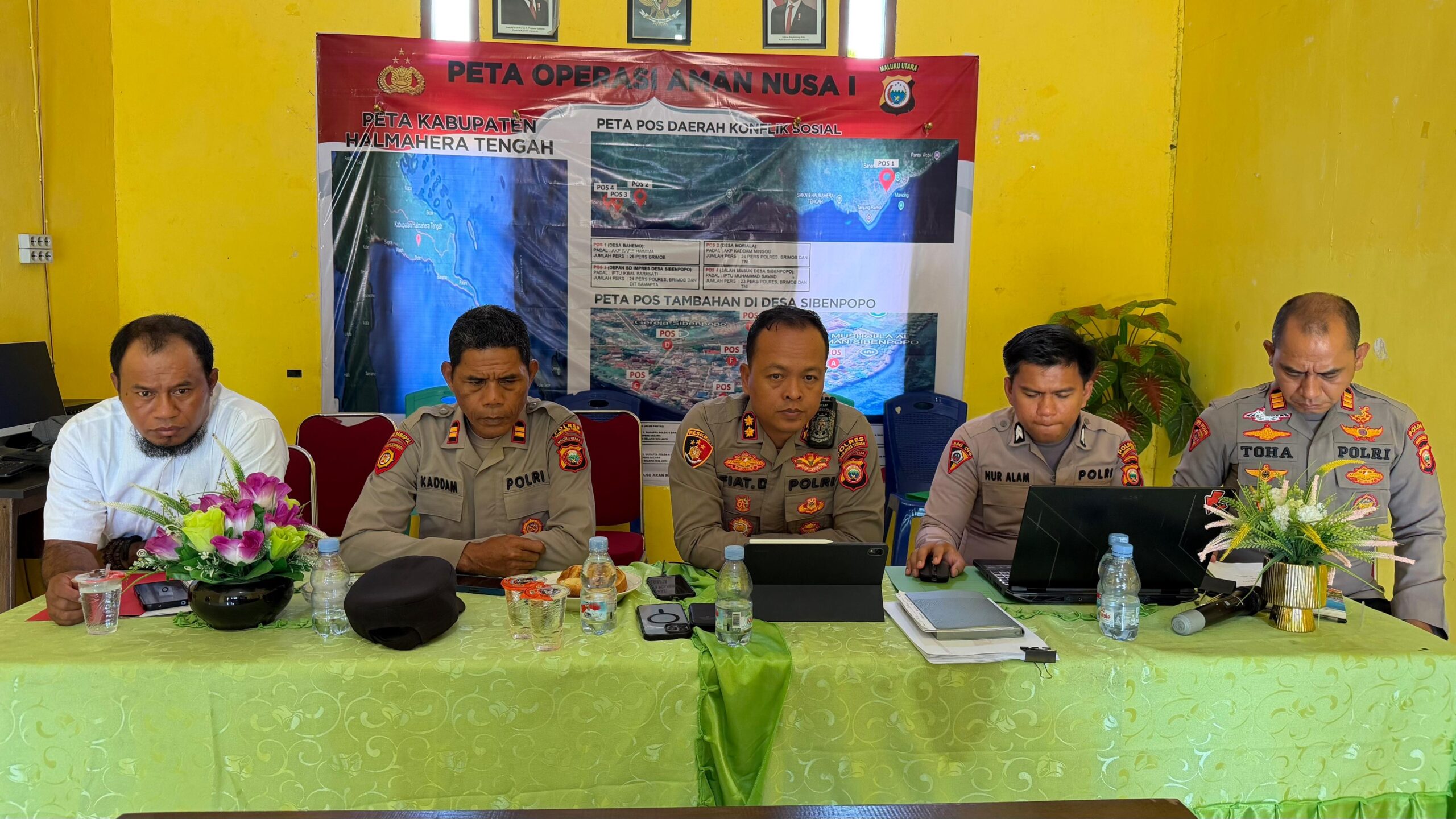 Kapolres Halteng Ikuti GO Secara Daring untuk Tingkatkan Kinerja Kepolisian