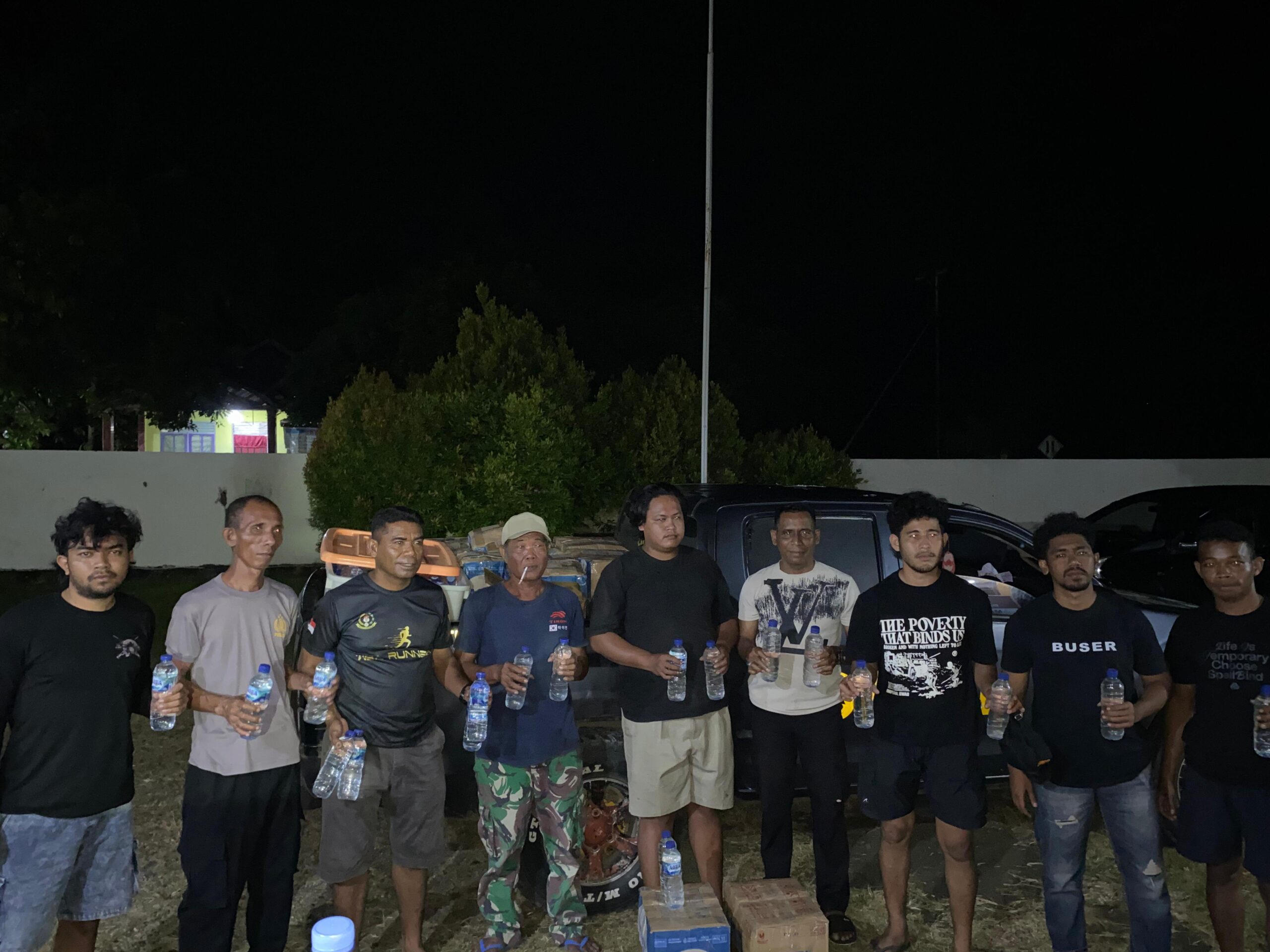 Polres Halteng Amankan Ratusan Botol Miras dari Tangan Penjual