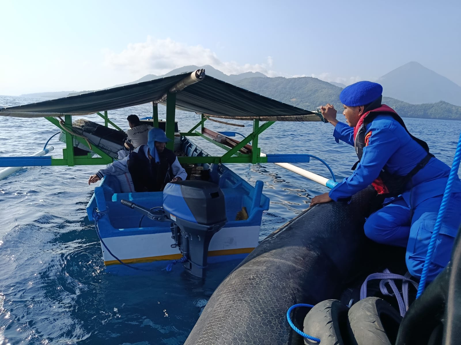 Antisipasi Gangguan Kamtibmas, Polairud Malut Rutin Patroli Perairan