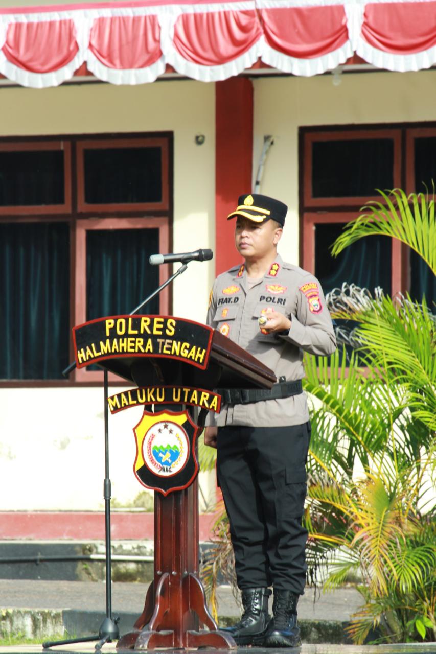 HIMBAUAN KAPOLRES HALMAHERA TENGAH