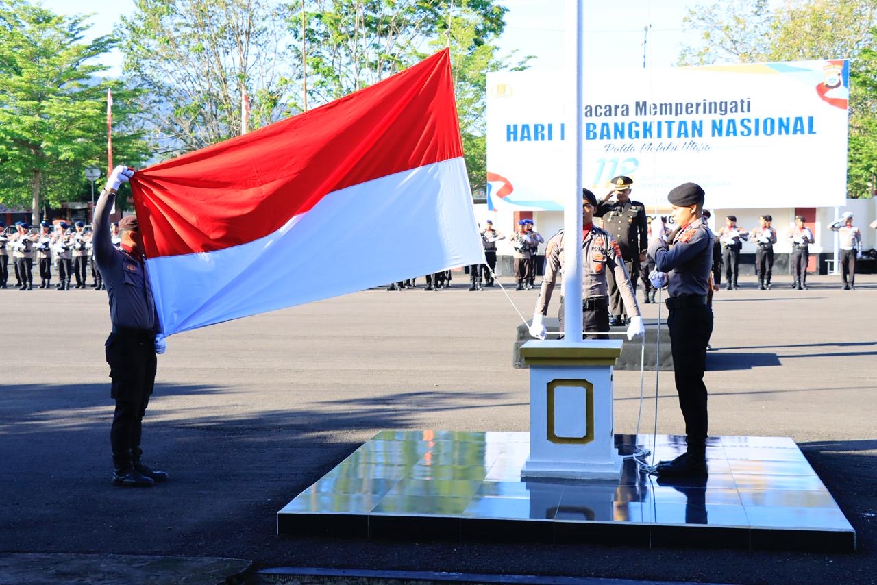 Hari Kebangkitan Nasional, Polda Malut Ajak Personel Tingkatkan Kinerja dan Soliditas