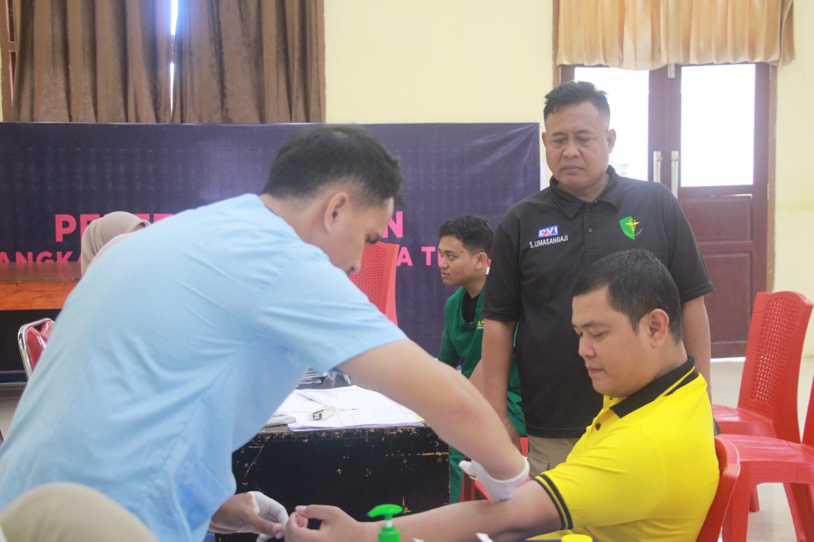 Polres Halteng Gelar Rikkes dan Tes Jasmani Berkala bagi Personel