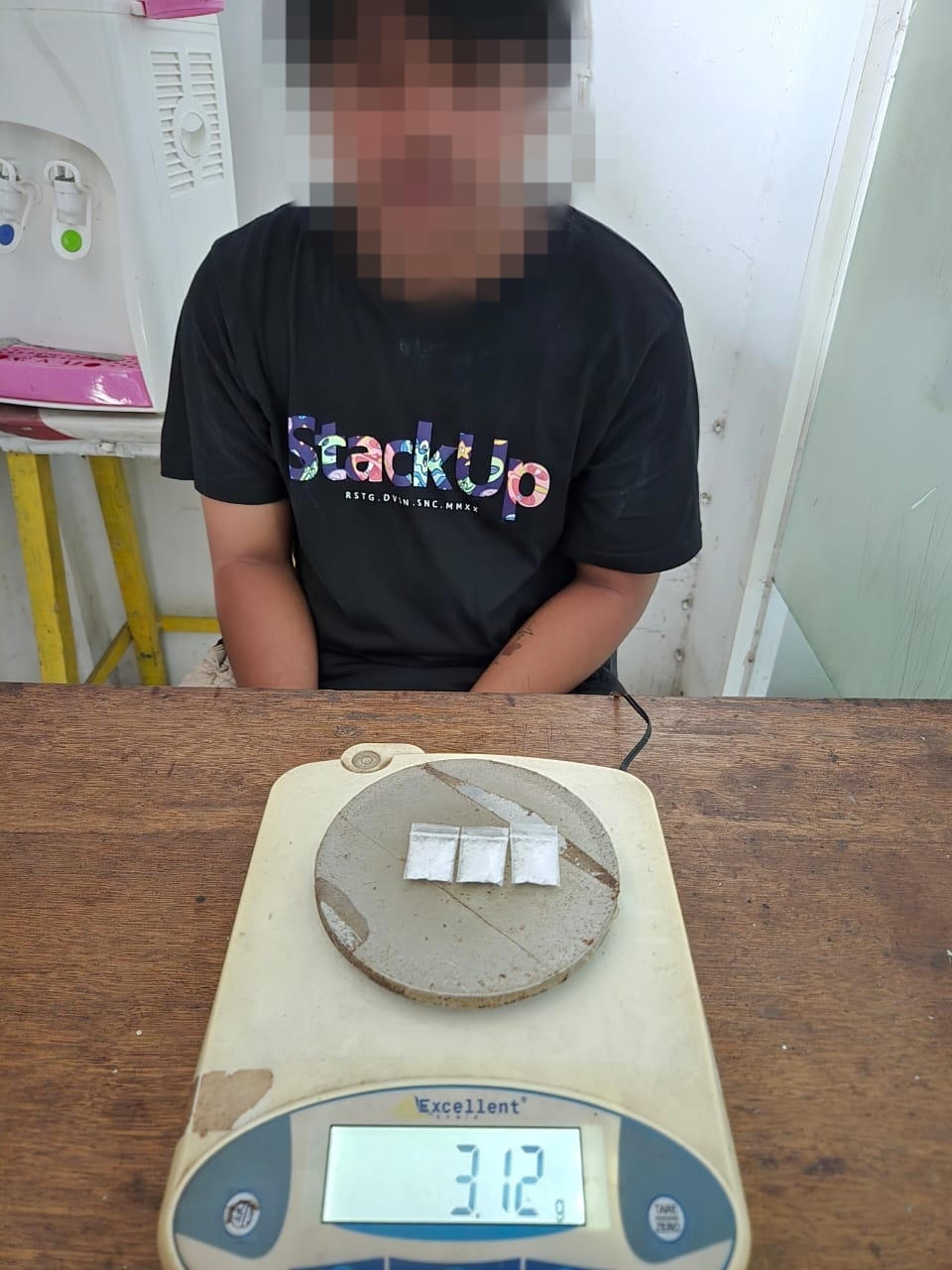 POLRES HALTENG UNGKAP KASUS PEREDARAN NARKOTIKA JENIS SABU, SATU TERDUGA PELAKU DIAMANKAN.
