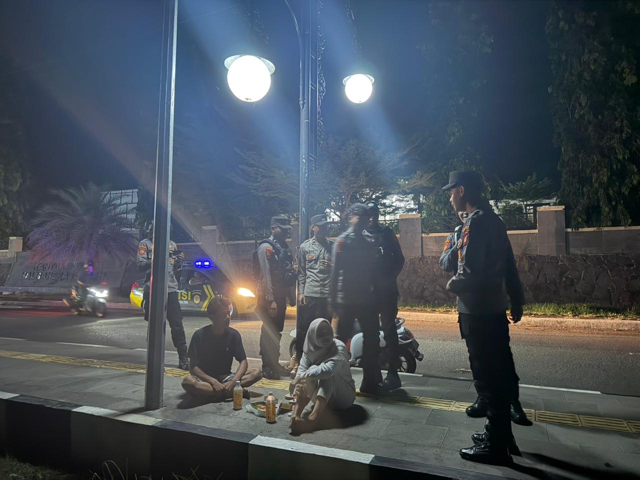 Polres Halteng Intensifkan KRYD untuk Ciptakan Wilayah Aman dan Kondusif