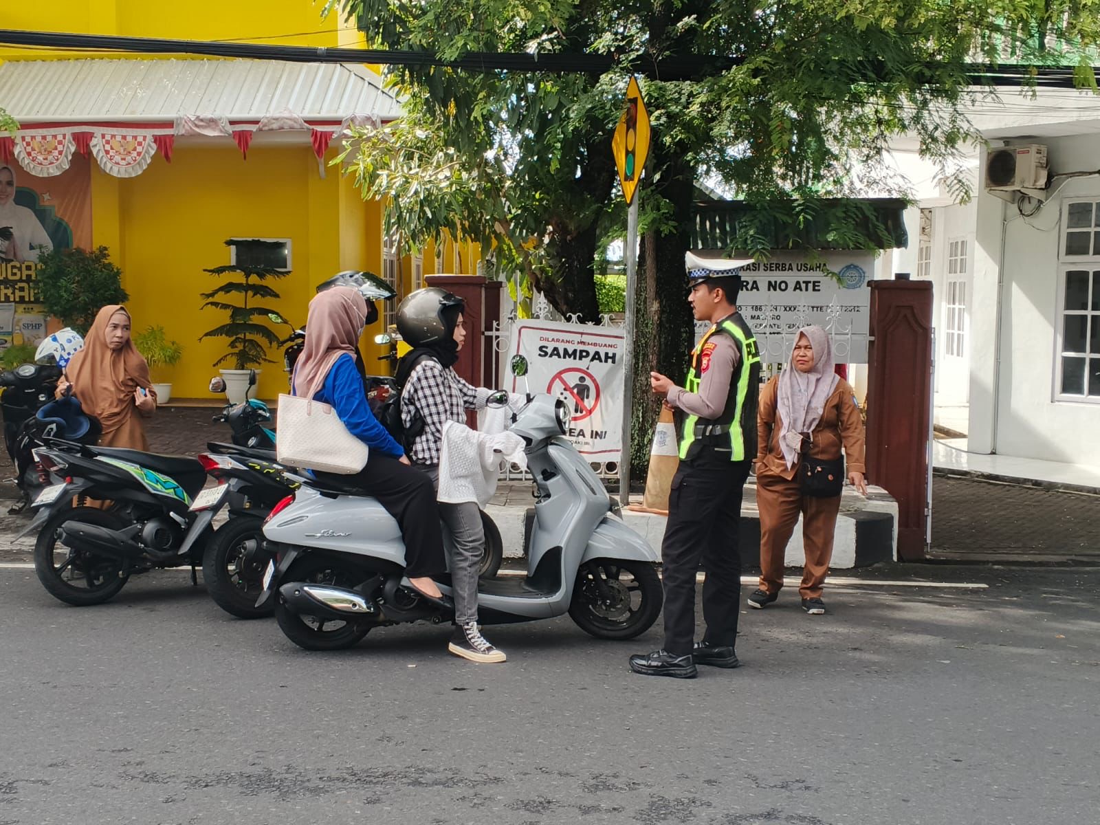 Sat Lantas Polres Ternate Gelar Operasi Gabungan dengan BP2RD untuk Penertiban Pajak dan Kelengkapan Kendaraan