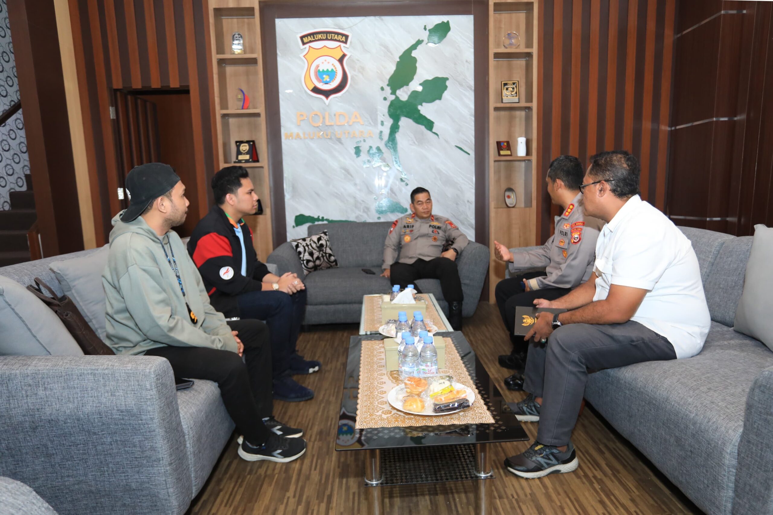 Kapolda Maluku Utara Terima Audiensi IESPA, Tekankan Kesiapan Turnamen E-Sports