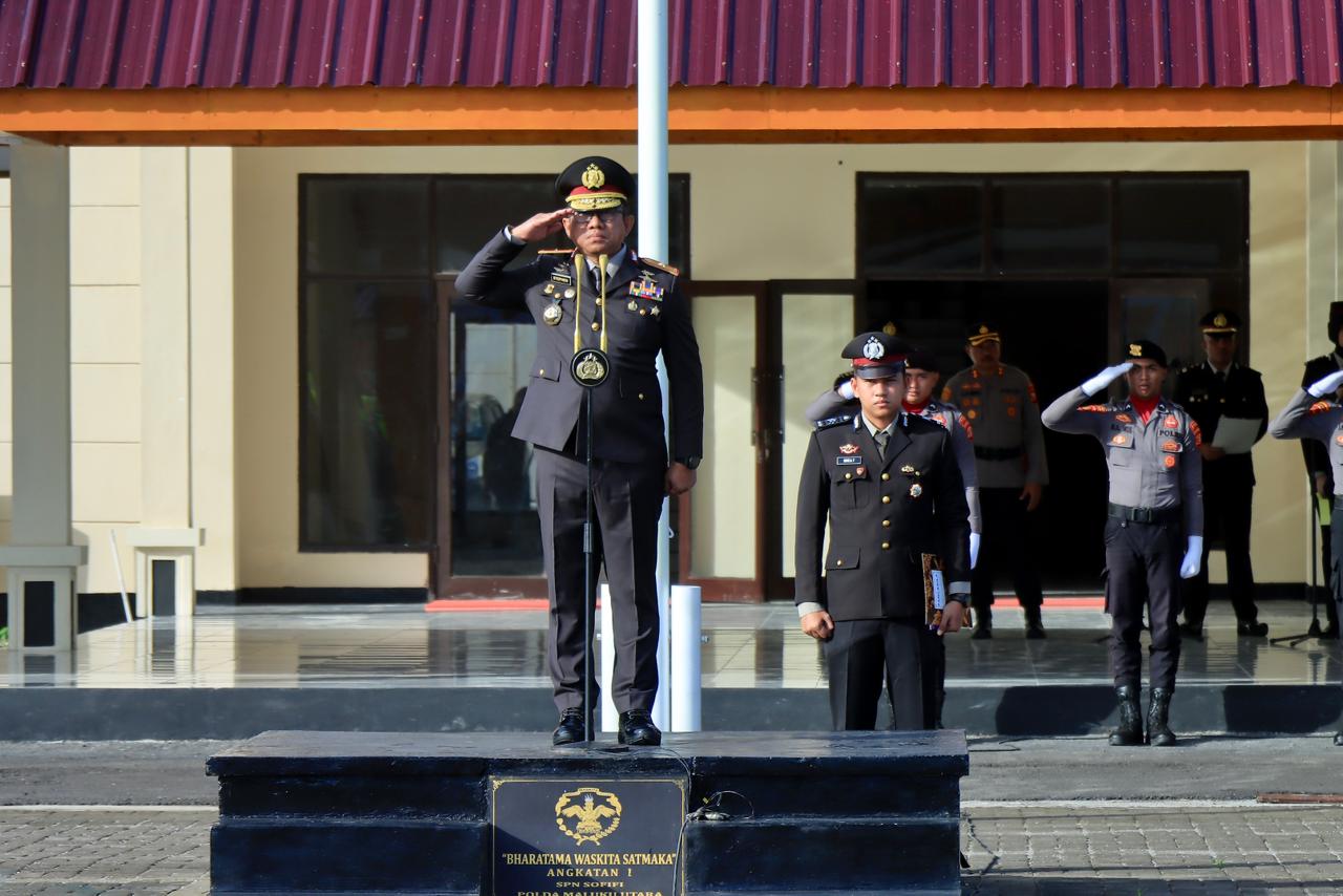 Peringatan Hari Lahir Pancasila di Polda Malut, Generasi Muda Diajak Hidupkan Nilai Kebangsaan
