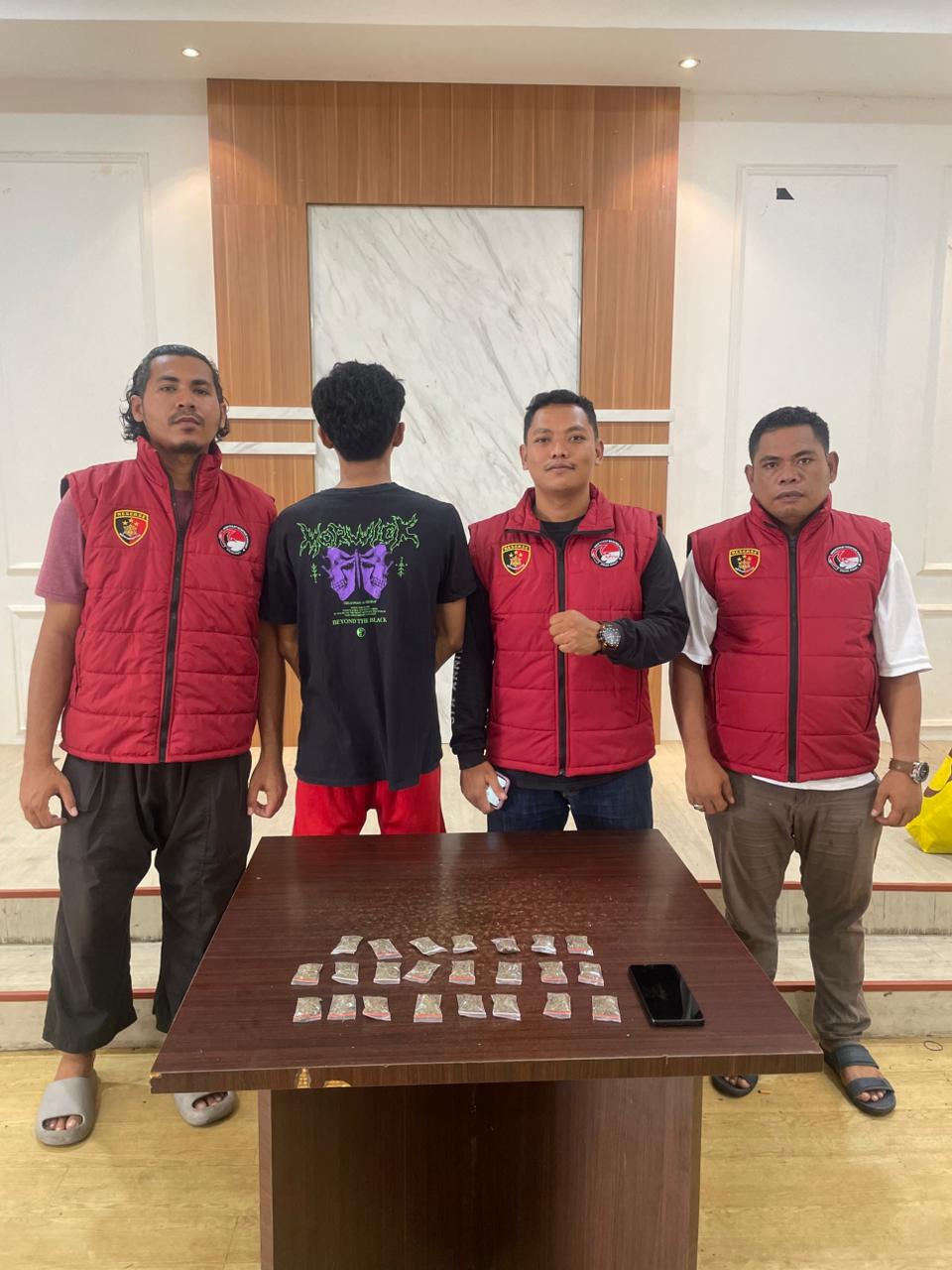 Ditresnarkoba Polda Malut Ungkap Kasus Tembakau Sintesis, Seorang Pemuda Ditangkap