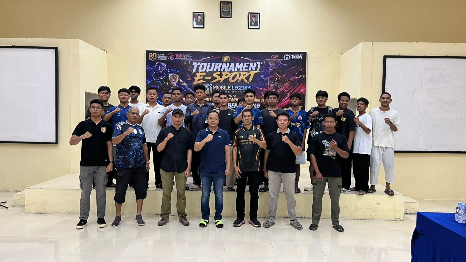 PEMBUKAAN TURNAMEN E-SPORT (MOBILE LEGENDS) DALAM RANGKA HUT BHAYANGKARA KE-80 TAHUN 2026 POLRES HALMAHERA TENGAH