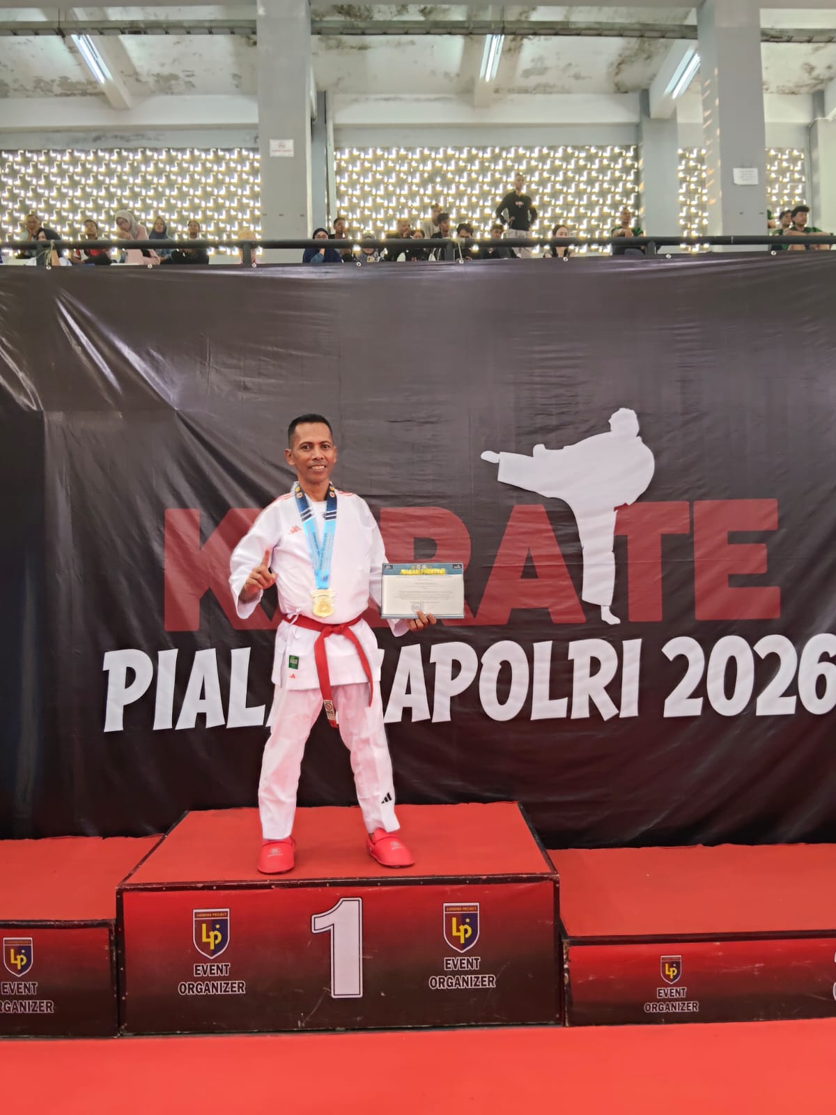 Iptu Maks Manolang Sumbang Emas Perdana untuk Polda Malut di Piala Kapolri