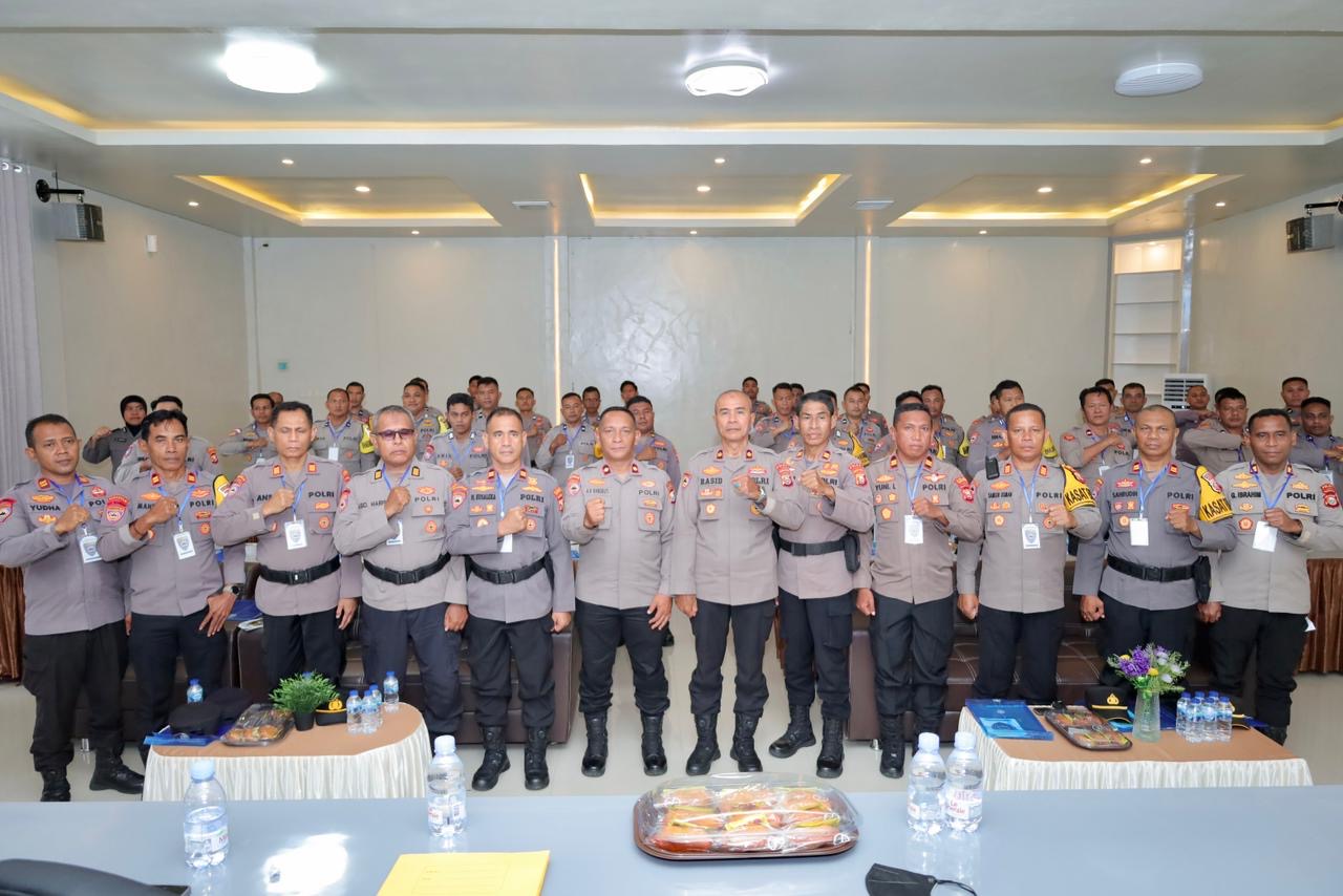 Polda Malut Gelar Rakernis Binmas, Bahas Optimalisasi Peran Polisi Penolong yang Responsif dan Adaptif