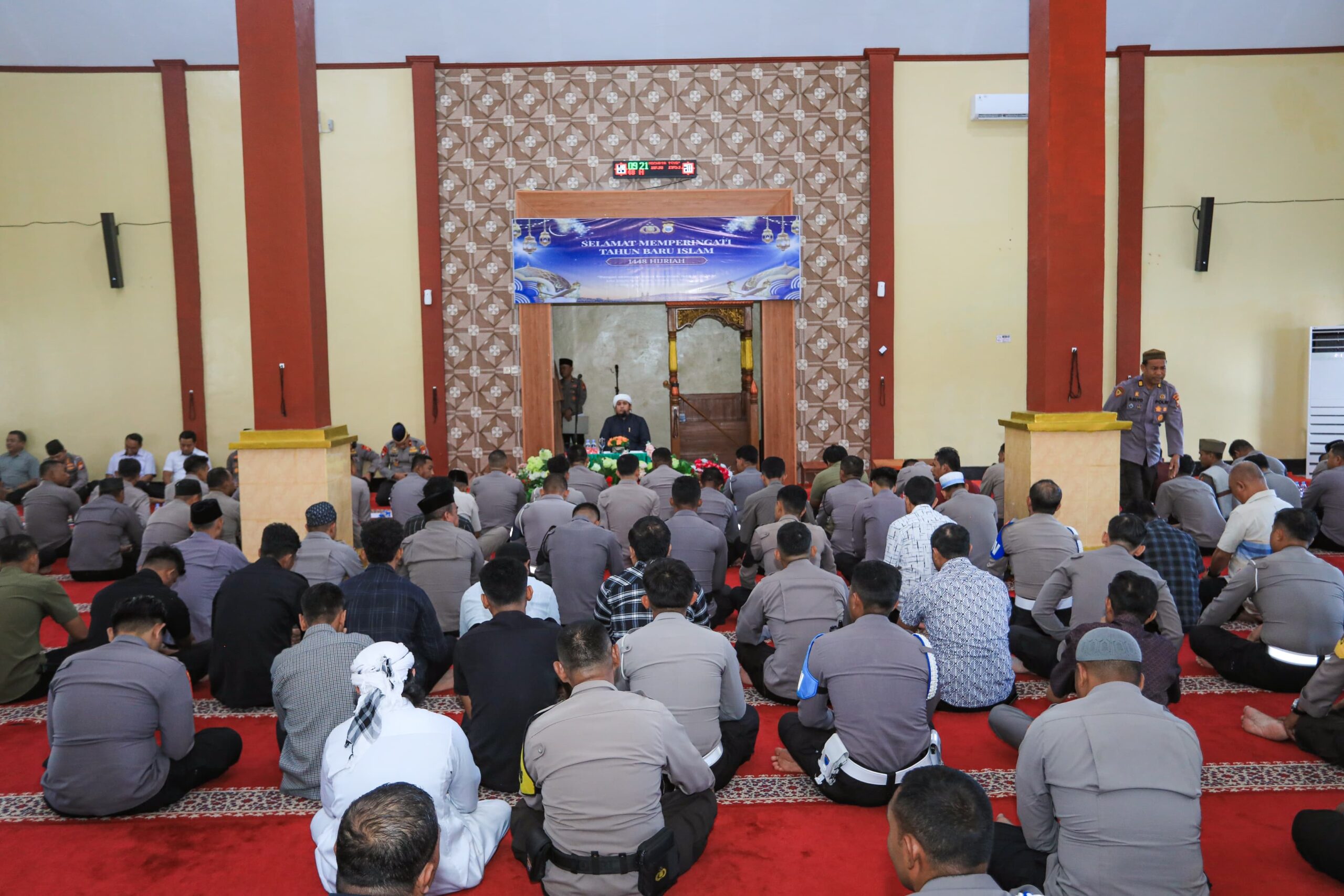 Polda Malut Gelar Peringatan Tahun Baru Islam, Perkuat Nilai Spiritual Personel