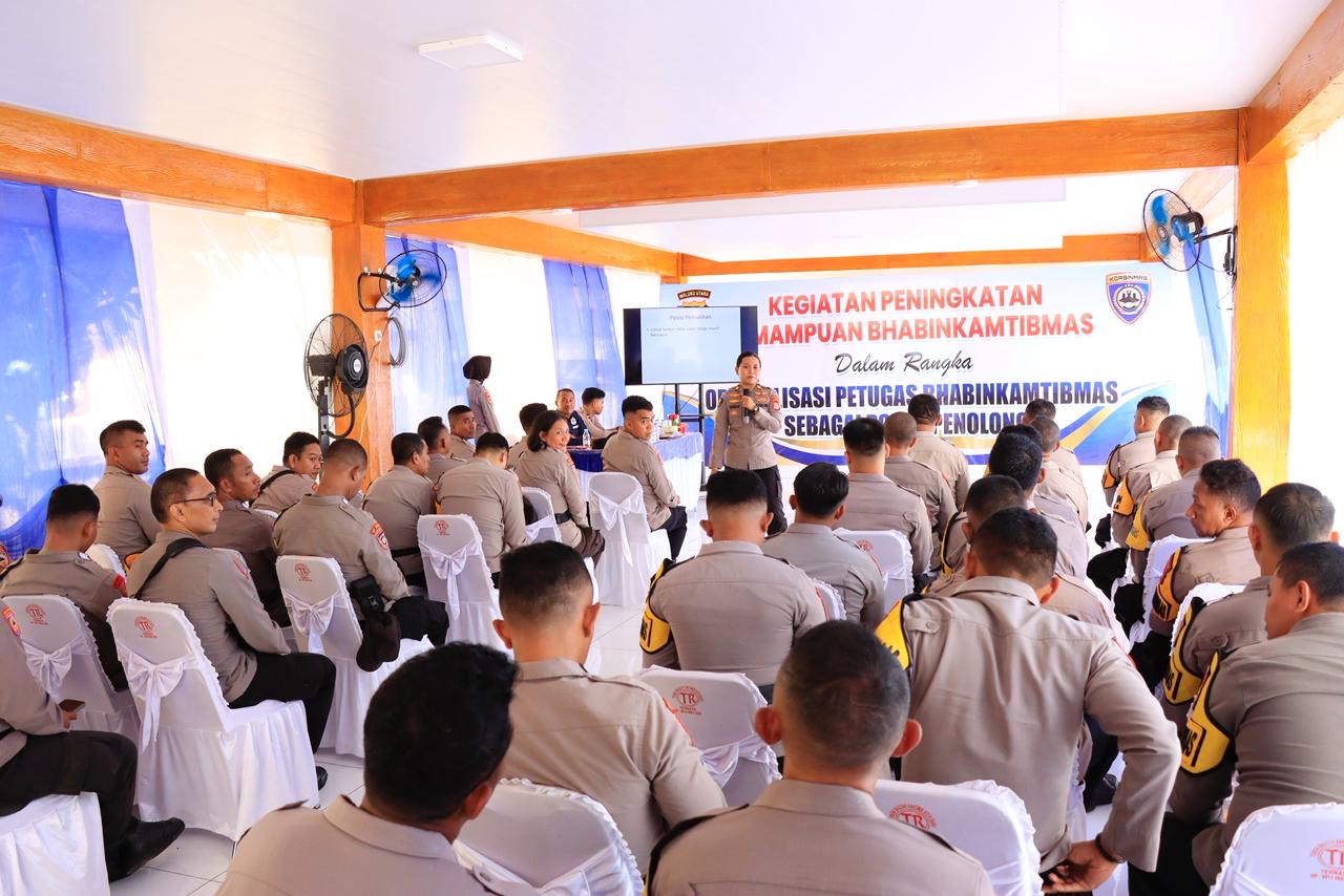 Polda Maluku Utara Tingkatkan Kapasitas Bhabinkamtibmas melalui Pelatihan Tanggap Darurat dan Deteksi Dini