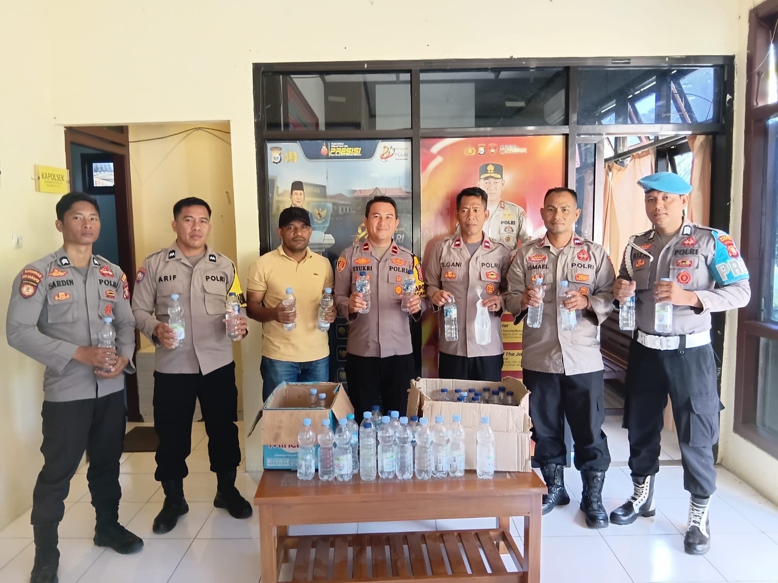 Wujudkan Kamtibmas yang Kondusif, Polsek Bacan Timur Kembali Tindak Peredaran Miras Cap Tikus