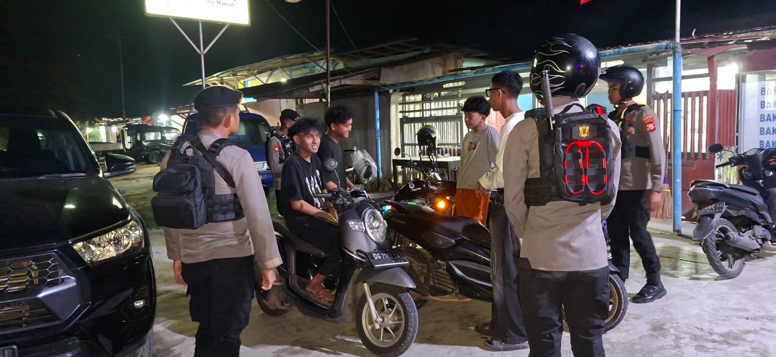 Humanis dan Preventif, Sat Samapta Polres Halteng Rutin Laksanakan Patroli Dialogis