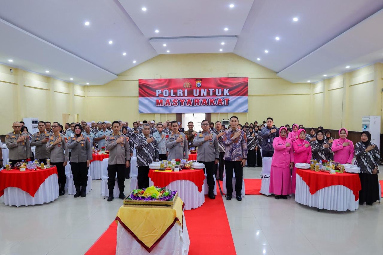 Kapolda Malut Hadiri Syukuran HUT PP Polri ke-XXVII Tahun 2026, Ajak Purnawirawan Jaga Kamtibmas