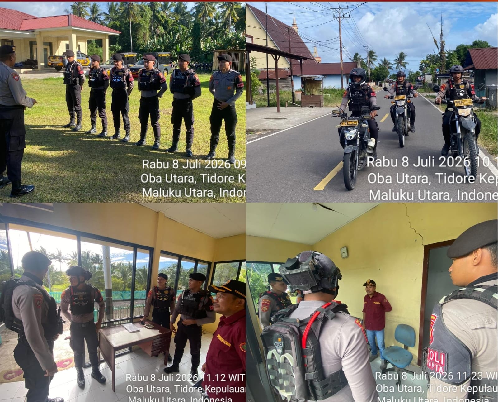 Polri untuk Masyarakat, Patroli Raimas Polda Malut Hadir Memberikan Rasa Aman dan Nyaman