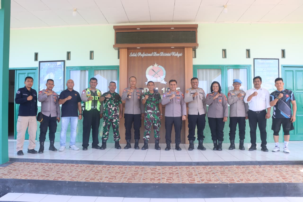 Bangun Soliditas TNI-Polri, Kapolresta Tidore Perkuat Sinergi Melalui Silaturahmi ke Kodim 1505/Tidore