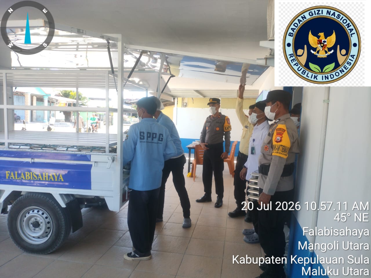 SPPG Polres Kepulauan Sula Resmi Beroperasi, Salurkan Ratusan Porsi Makanan Bergizi di Mangoli Utara dan Mangoli Barat