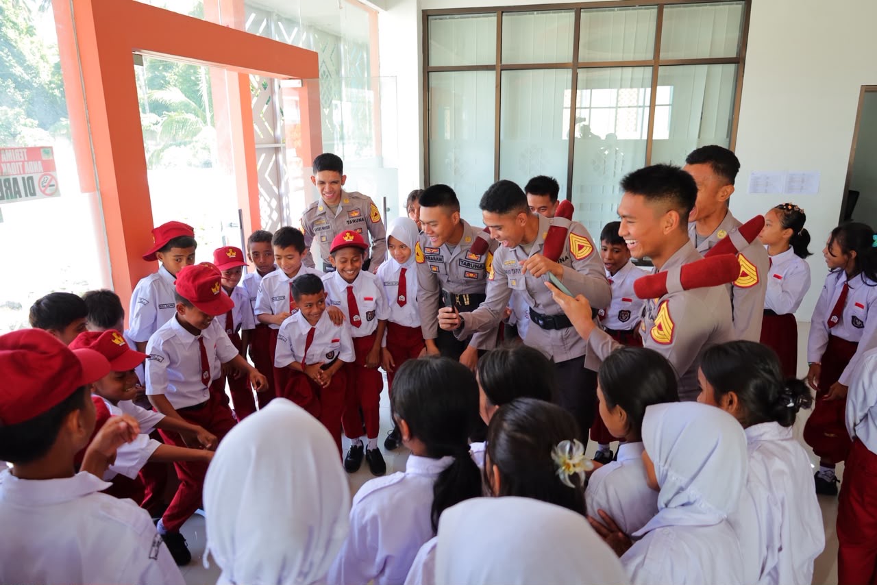 Edukasi Humanis Taruna Akpol di Tidore, Siswa Didorong Disiplin dan Mandiri