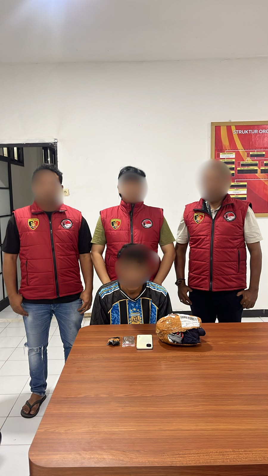 Ditresnarkoba Polda Malut Gagalkan Peredaran Tembakau Sintetis di Halmahera Tengah