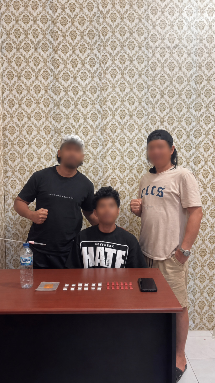 Satresnarkoba Polres Halteng Ungkap Peredaran Sabu, Seorang Pria dan 4,75 Gram Barang Bukti Diamankan