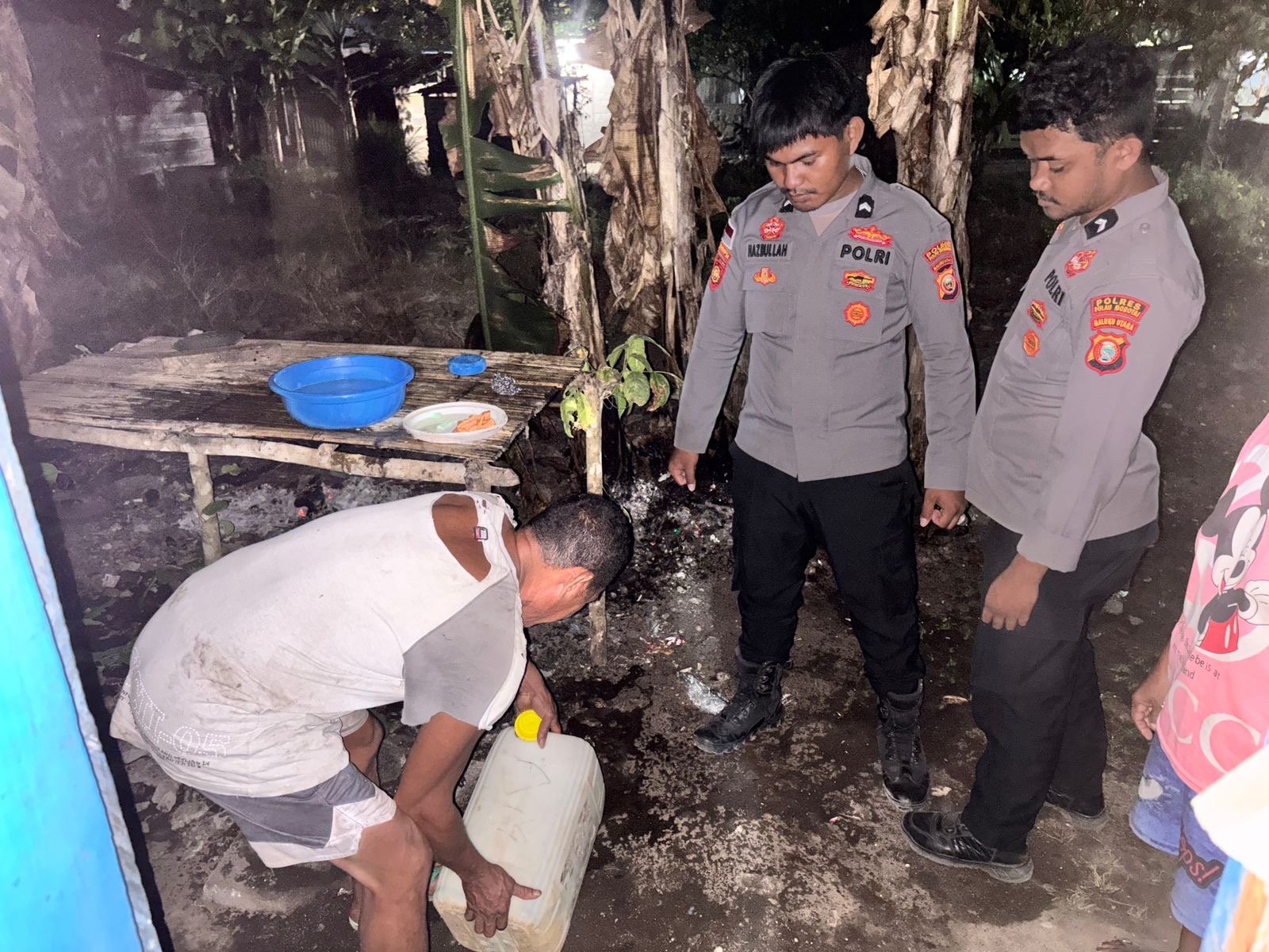 Tekan Peredaran Miras, Polres Pulau Morotai Amankan 35 Liter Cap Tikus dari Sejumlah Lokasi