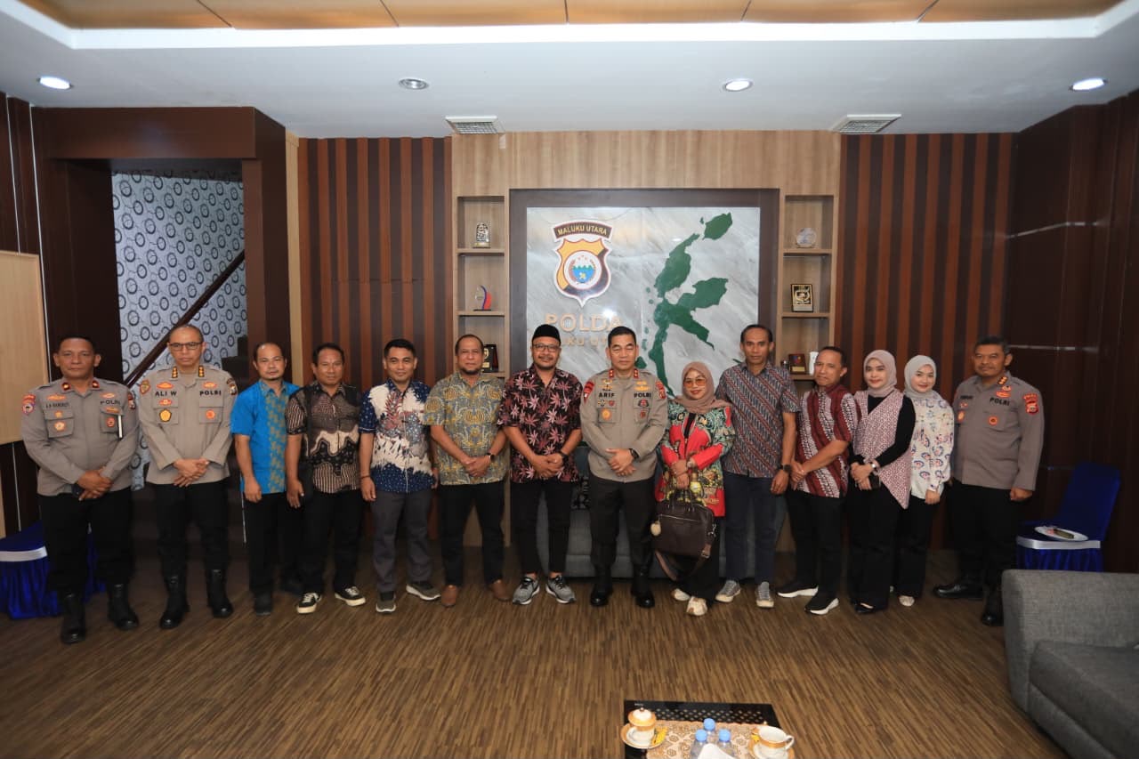 Polda Malut dan Unkhair Perkuat Sinergi, Bahas Kamtibmas dan Pembangunan SDM