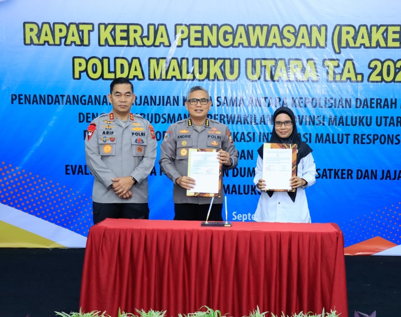 Kapolda Maluku Utara Buka Rakerwas 2026, Tekankan Pengawasan Berbasis Risiko dan Integritas
