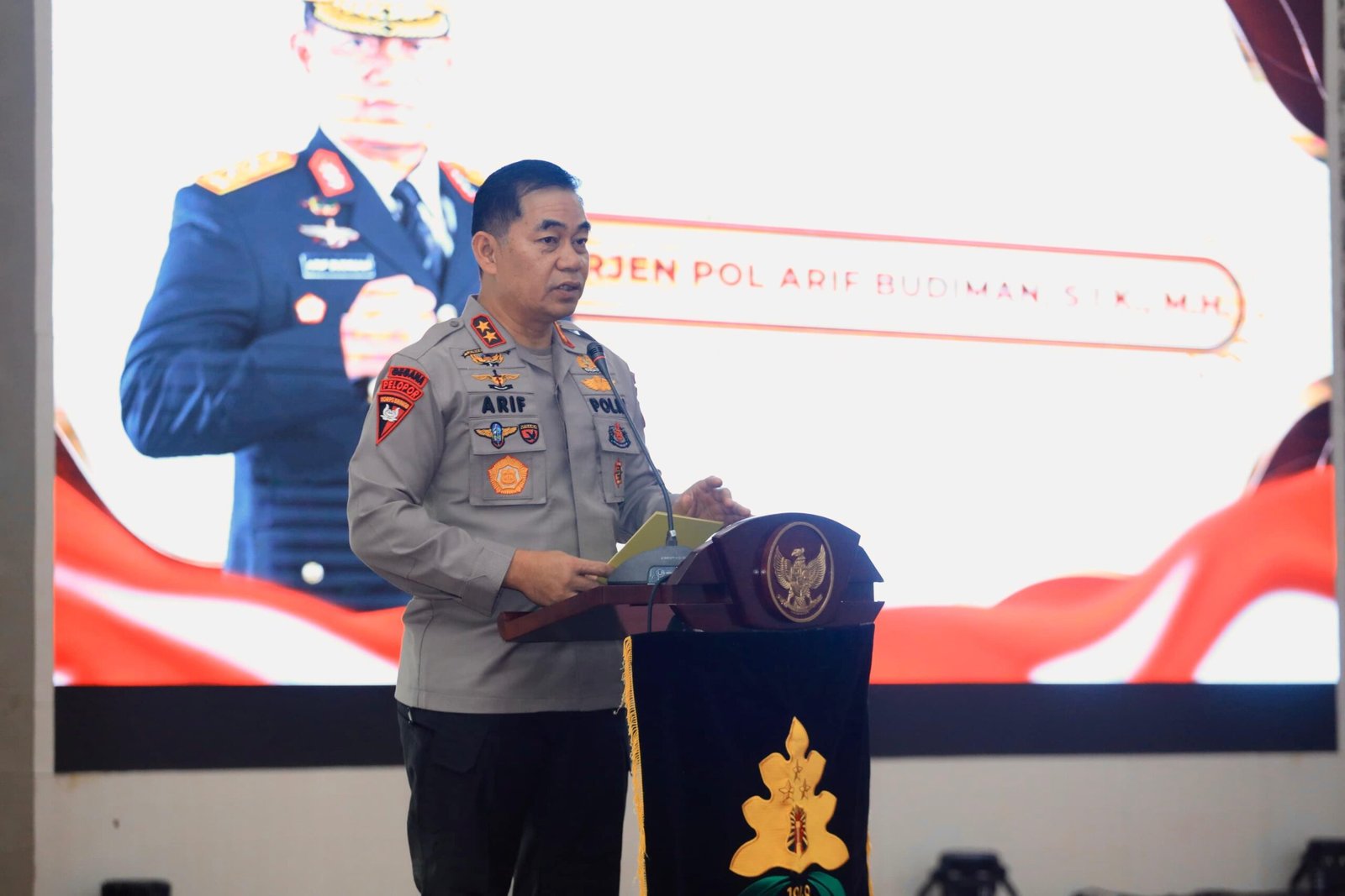 Kapolda Malut Tekankan Profesionalisme dan Integritas pada Hari Jadi ke-78 Polwan