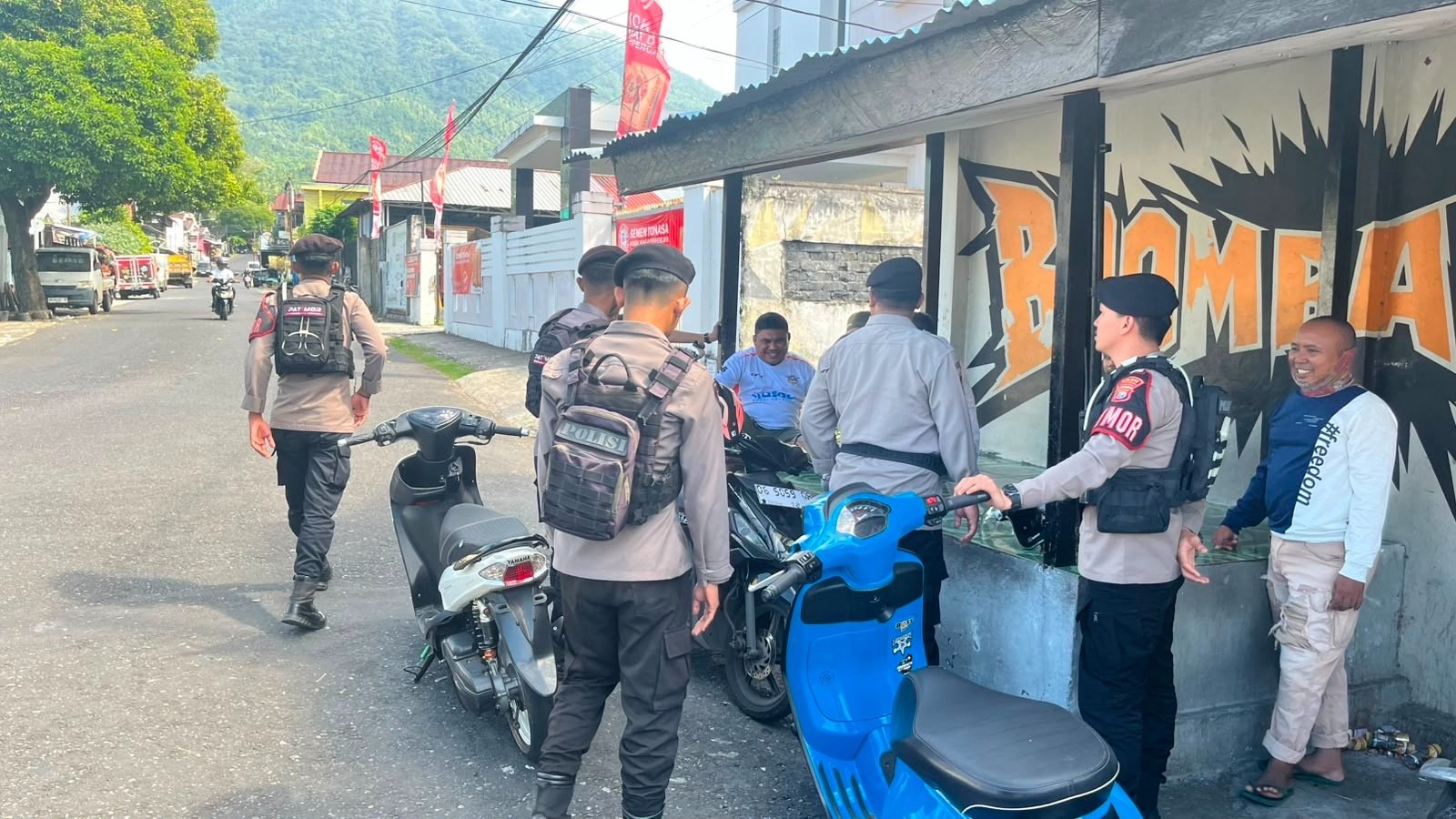 Polres Ternate Tingkatkan Patroli, Ajak Masyarakat Bersama Cegah Karhutla