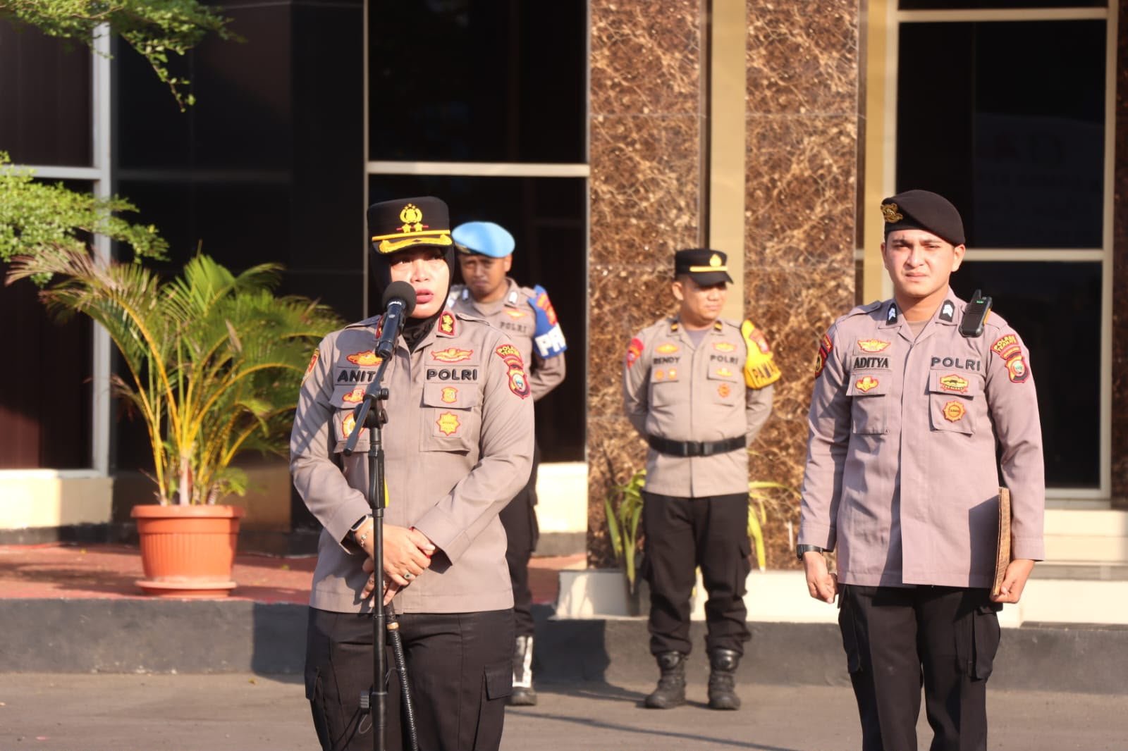 Karhutla dan Gangguan Kamtibmas Jadi Perhatian, Kapolres Ternate Perkuat Kesiapsiagaan