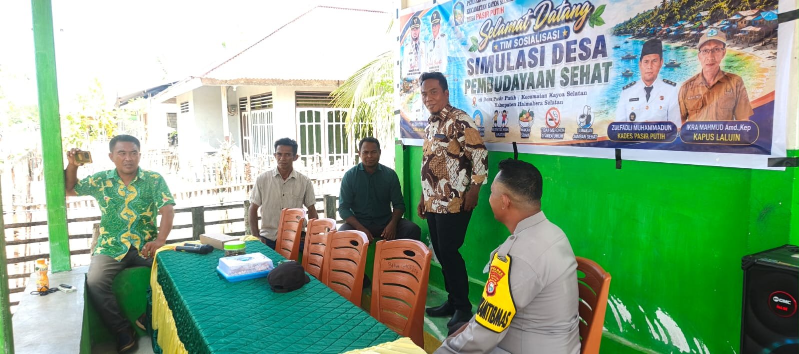 Jaga Lingkungan dari Karhutla, Bhabinkamtibmas Ajak Warga Hindari Pembakaran