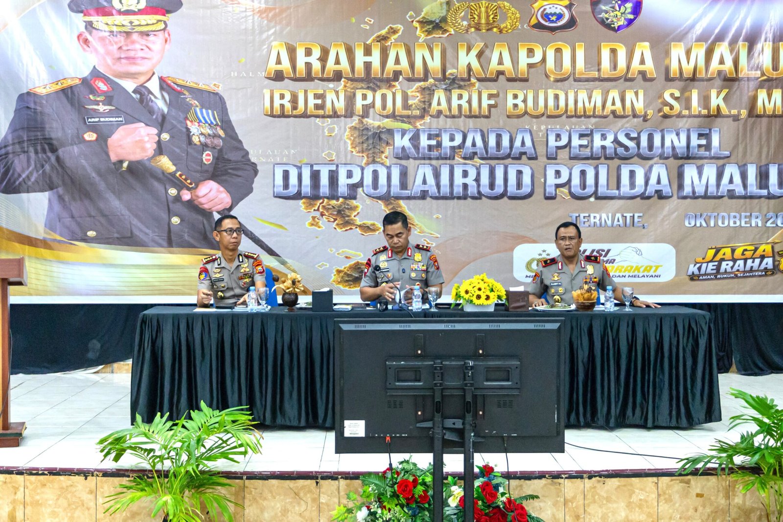 Gelar Operasional Ditpolairud, Kapolda Malut Tekankan Profesionalisme Personel