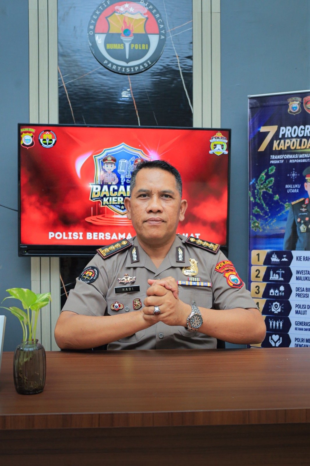Polda Maluku Utara Ajak Masyarakat Jaga Persatuan dan Ketertiban dalam Penyampaian Aspirasi