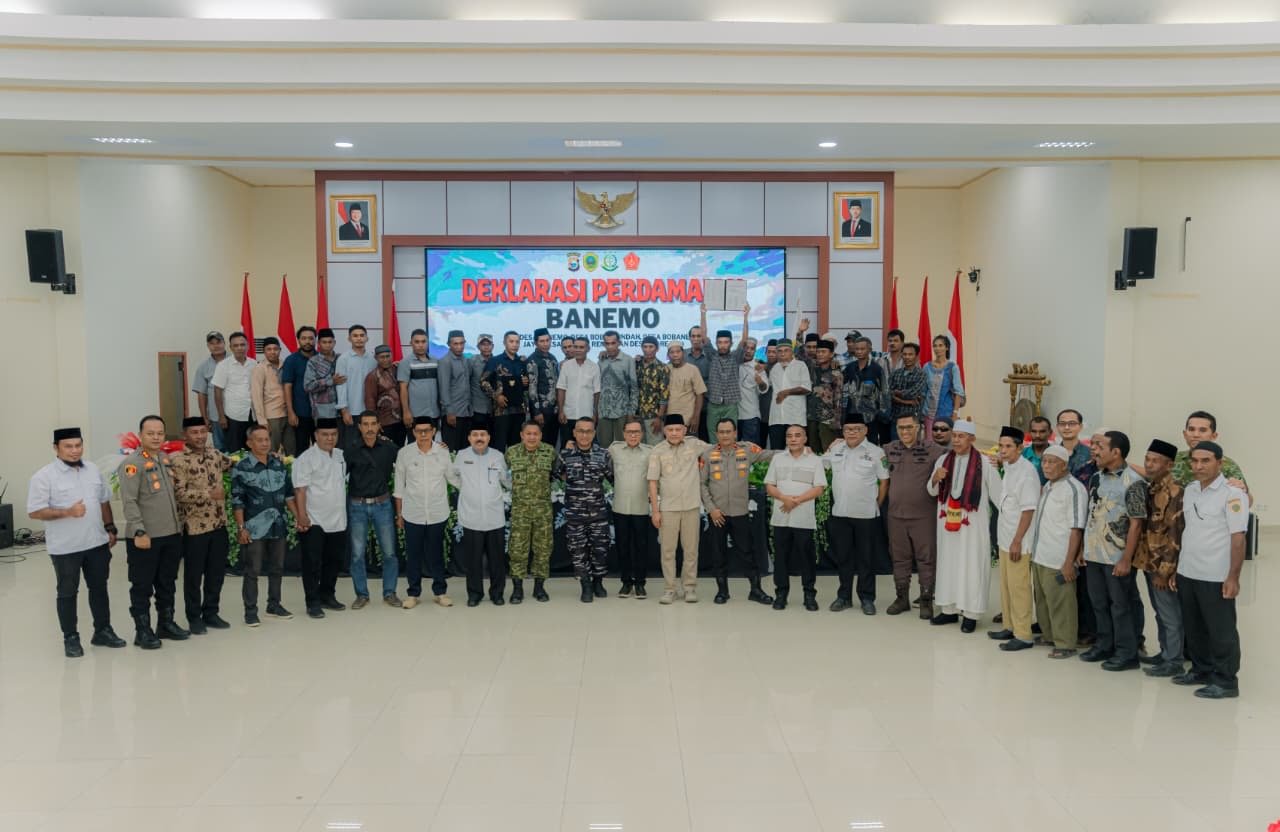 Enam Desa di Patani Barat Deklarasikan Perdamaian, Tegaskan Komitmen “Damai Hari Ini, Damai Selamanya”