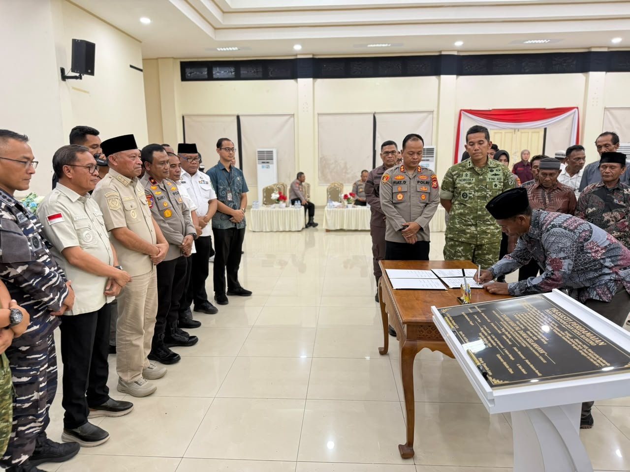 Enam Desa di Patani Barat Deklarasikan Perdamaian, Wujudkan “Damai Hari Ini, Damai Selamanya”