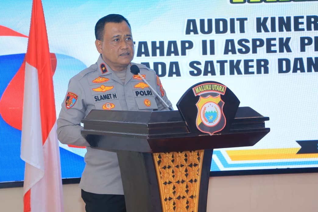 Wakapolda Maluku Utara Buka Taklimat Awal Audit Kinerja Tahap II Tahun 2026, Tekankan Akuntabilitas dan Pengawasan