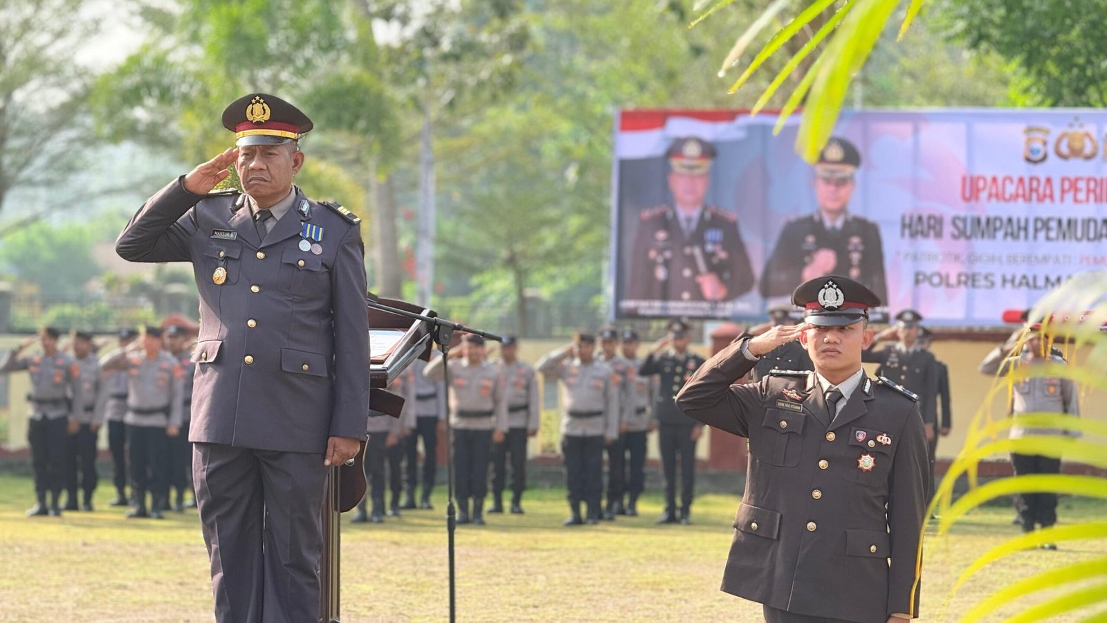POLRES HALTENG GELAR UPACARA PERINGATAN HARI SUMPAH PEMUDA KE-98 TAHUN 2026