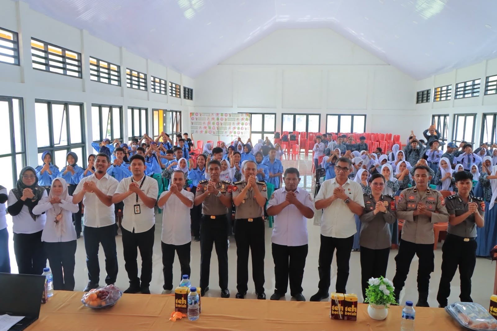 Polda Malut Edukasi Pelajar, Bangun Generasi Muda Cerdas Tanpa Narkoba