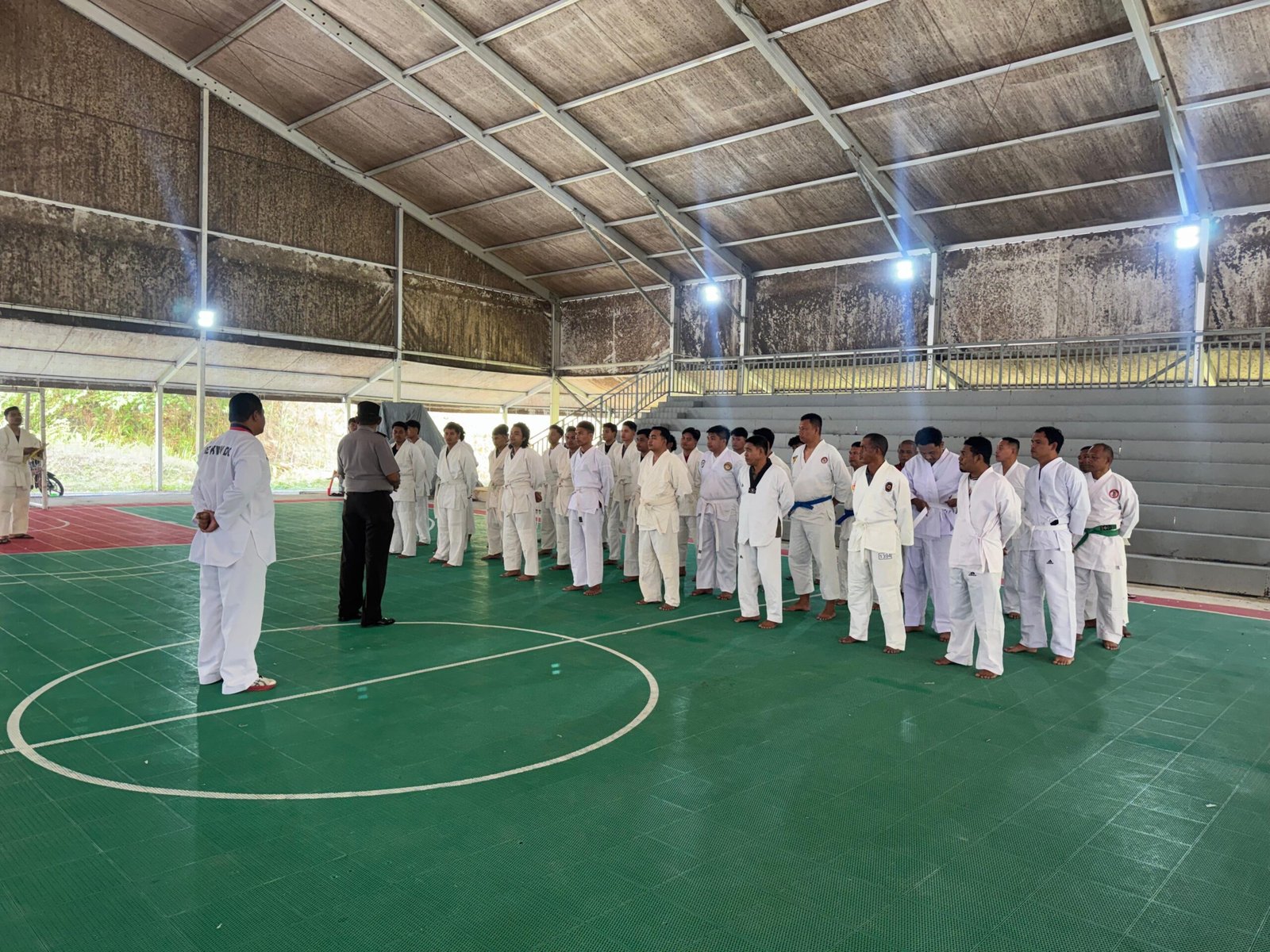 Polres Halteng Gelar Ujian Beladiri Polri bagi Personel yang Diusulkan UKP Periode 1 Januari 2027